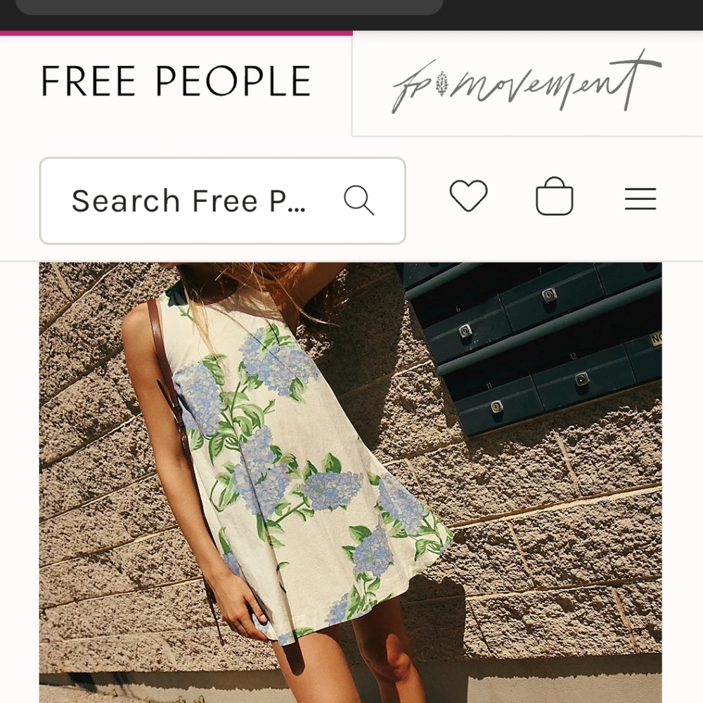 Free people short stretchy summer dress. - Picture 6 of 8